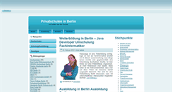 Desktop Screenshot of privatschulen-berlin.eu